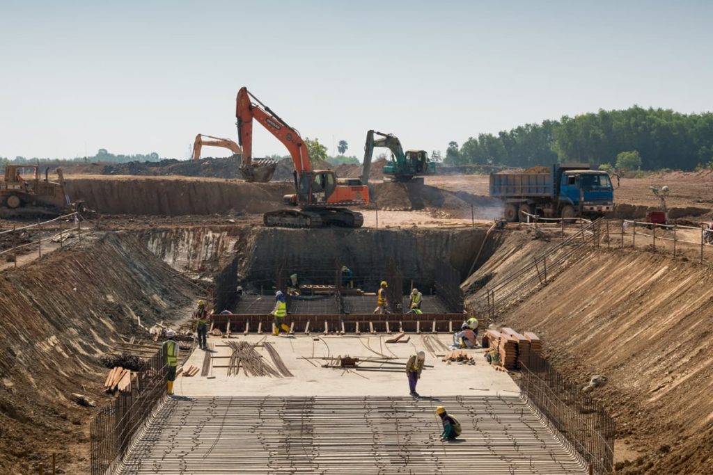 Efudo General Construction Company executing a major infrastructure project in Nigeria