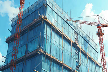 Modern commercial building constructed by Efudo General Construction Company in Nigeria